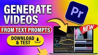 Download Adobe Premiere Pro Beta FREE + Text-to-Video Tool