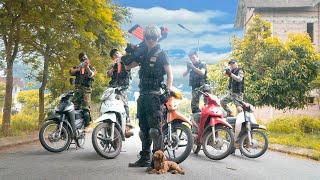 Banana TV : Missile Squadron Skill Nerf Guns Fight High-tech Crime Motorcycle Robbery