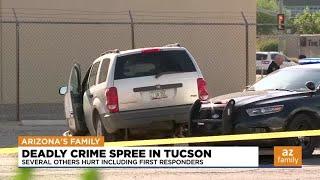 News Update: Police identify suspect in deadly crime spree in Tucson