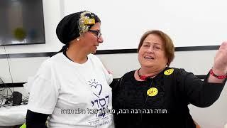 מסיבת פורים עם חלוקת משלוחי מנות לניצולי שואה וקשישים של חסדי נעמי