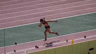 【 Seiko Golden Grand Prix 2023 YOKOHAMA 】 Women's Long Jump Final　HATA Sumire ( 秦 澄美鈴 ) 5回目