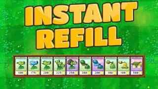 INSTANT REFILL Cheat for Plants vs. Zombies