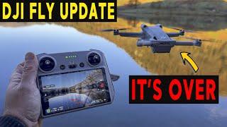 DJI FLY UPDATE – KEINE UPDATES MEHR FÜR DIESE DJI-DROHNE?