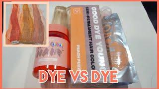 Dye VS Dye - Peach