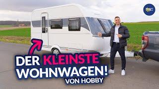 Der KLEINSTE Caravan: 2023 Hobby ONTOUR 390 SF | Test & Kaufberatung  - Camperland Bong