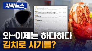 [자막뉴스] 김치가 '10kg에 29000원'…알고 보니 사기 / 채널A