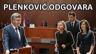 SABOR: Plenković odgovara