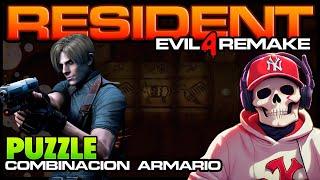 Resident Evil 4 Remake  || Contraseña del armario del Alcalde  || Puzzle ||