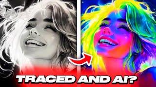 Artist Allegedly FAKED Art Trend With Traced AI...