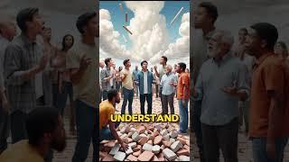 The Day God Created Different Languages!". #god #jesus #shorts #youtubeshorts