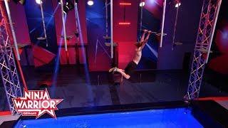 Alexander Wurm schafft die dritte Stage | Ninja Warrior Germany 2018