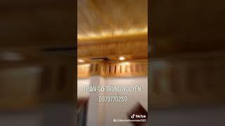 Trần Gỗ Pơ Mu đẹp thi công trọn gói toàn quốc