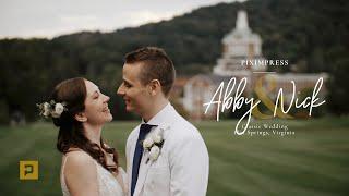 Abby + Nick | The Omni Homestead Resort | Hot Springs Virginia Wedding Video