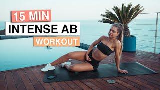 15 MIN INTENSE AB WORKOUT (No Equipment)