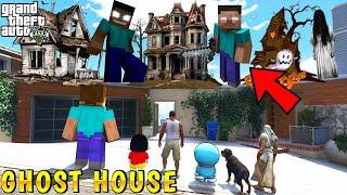 Shinchan and Franklin Find Ghost House in GTA 5