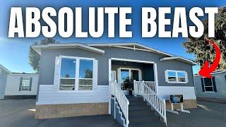 WOW, this NEW triple wide mobile home is EXTRAORDINARY! Prefab House Tour