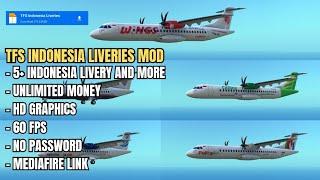 Turboprop Flight Simulator Indonesia Liveries Mod + Download Link