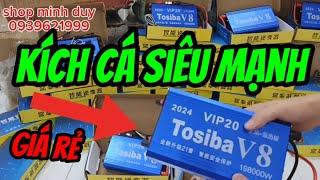 Máy kích cá - máy kích cá điện tử , siêu khỏe , siêu tiết kiệm điện , bao các loại cá rô phi cá nóc