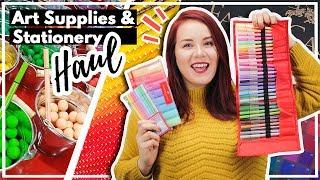 HUGE Art Supply & Stationery Haul From All Around The World!