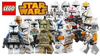 Every LEGO Star Wars Clone Trooper Ever Made! #shorts