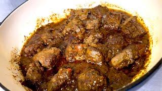 HOW TO COOK OX LIVERS | SOFT #OXLIVER RECIPE | LIVER STEW RECIPE