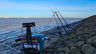 A day Fishing the Humber and Holderness Coast with Dad