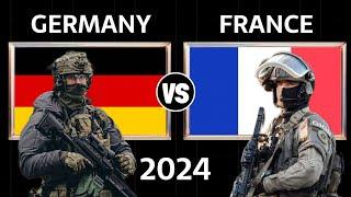 Germany vs France Military Power Comparison 2024 | France vs Germany Military Power 2024