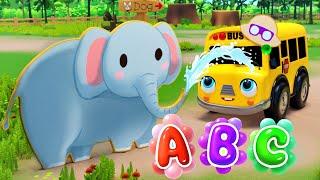 Exciting Zoo Trip and Useful Lesson ABC Song | Phonics Song | Nursery Rhymes & Kids Songs - Baby Car