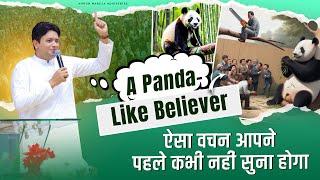 A Panda-Like Believer ऐसा वचन आपने पहले कभी नहीं सुना होगा || Sermon #ApostleAnkurYosephNarula