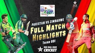 Full Highlights | Pakistan vs Zimbabwe | 3rd ODI 2020 | PCB | MD2T