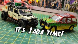 Jada 1:32 Jurassic park ford explorer and jeep gladiator review