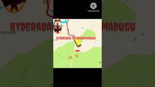 #Hyderabad to Maddimadugu #Hanuman #jai Hanuman #route map#map #route #temples#adress