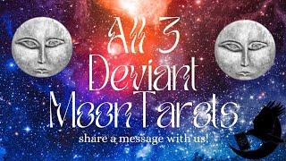 An Inspiring Reading with ALL 3 Deviant Moon Tarot Decks!