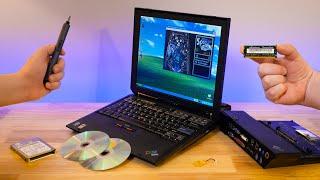 Upgrading a 2002 IBM ThinkPad R31 Laptop