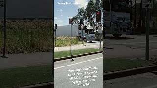 Mercedes Benz Truck Ron Finemore Seen in Rooty Hill Sydney #shorts #trucks #sydney #australia