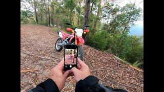 CRF250L LACEY'S CREEK ROAD D'AGUILAR NATIONAL PARK