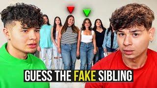 LOS BOYZ GUESS THE FAKE SIBLING!!! || 1 Fake Sibling VS 4 Real Siblings