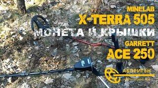 Сравнение Minelab X-Terra 505 vs Garrett AT Pro. Тест дискриминации