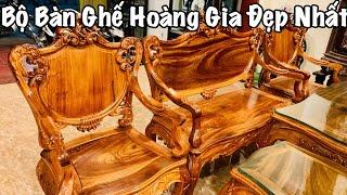 Báo Giá| Bộ Bàn Ghế Luis Kiểu Pháp | Đồ Gỗ Minh Toàn