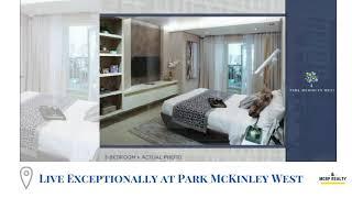 Invest in a 2 Bedroom Unit at Park McKinley West at The Fort, BGC