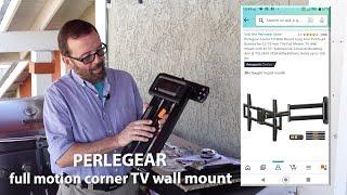 Installing the PERLEGEAR full motion TV wall mount W/Paul Henderson