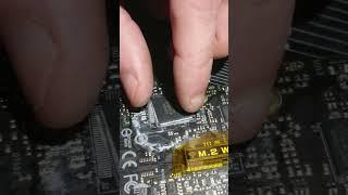 #gaming #motherboard #repair #electronic   B360 PERFORMANCE SIO replacement #asmr