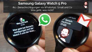 Samsung Galaxy Watch 5 / Watch5 Pro | #4 - WhatsApp und Co auf der Watch 5