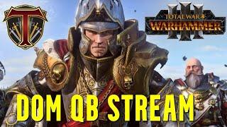 WE RETURN! Quick Battle Stream | Domination Ladder & Team Battles! Total War Warhammer 3