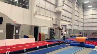 Simone Biles double tuck