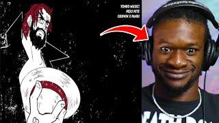 PE$O PETE - YONKO MUSIC! (OFFICIAL LYRIC VIDEO) [ONE PIECE] REACTION