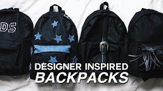 DIY Designer Inspired Backpacks (Back to School) // Imdrewscott