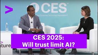 CES 2025 - AI: A Declaration of Autonomy. Accenture Tech Vision session