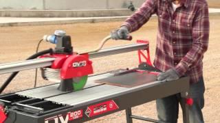 Wet Saw Tile Cutter - Cortador Eléctrico RUBI DV 200 1000