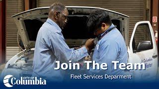 City of Columbia Fleet Services Department is Hiring